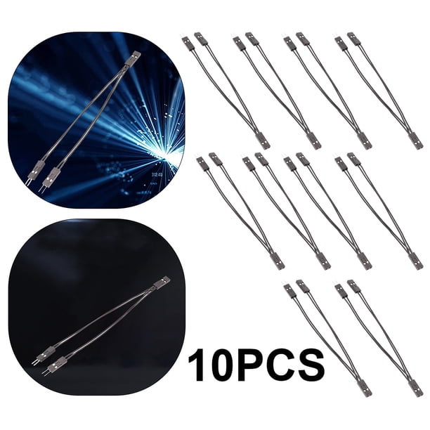 Terminal Wire 2 Pins Splitter Cable para PC SW IO Cable Extensions/DIY Lab