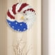 thumbnail image 3 of Wreath Eagle Plume Of Freedom Wreath Para Interiores Y Exteriores Día De La Independencia Wreath Guardurnaity HA041908-01, 3 of 6