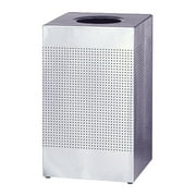 Rubbermaid Commercial Stainless Steel Hinged Top Receptacle by Newell Rubbermaid, Inc
