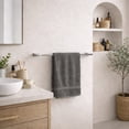 thumbnail image 4 of Modern Wall-Mounted 24-Inch Stainless Steel Towel Bar - Sleek Design for Your Bathroom Decor, 4 of 6