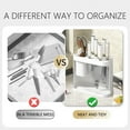 thumbnail image 5 of QTOCIO Organization And Storage, Kitchen Knife Rack Shelf Countertop Multifunctional Knife And Fork Spoon Organizer Cylinder Knife Holder Organizer Knife Racks, 5 of 5