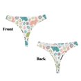 thumbnail image 3 of Balery Easter Rabbit Tangas de Algodón para Mujer con Estampado – Ropa Interior Sexy, Transpirable, G-string-X-Large, 3 of 6