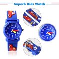 thumbnail image 2 of Reloj para niños, reloj de pulsera para niños y niñas, reloj de cuarzo analógico resistente al agua de 30 m, reloj de dibujos animados en 3D, reloj digital para niños BANYUO  Hogar, 2 of 6