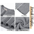 thumbnail image 4 of Fantaslook Sweaters for Women Oversized Crewneck Long Sleeve Chunky Knit Pullover Sweaters Tops Trendy Fall Outfits, 4 of 7