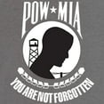 thumbnail image 3 of Tee Hunt POW MIA You are Not Forgotten Kid's T-Shirt Veteran's Day Patriot Boys Girls Tee, Green, Large, 3 of 5