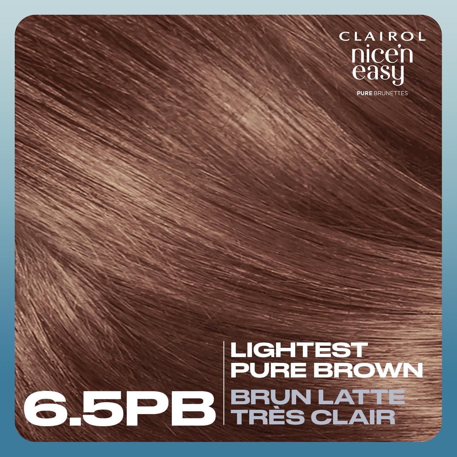 Clairol Coloration permanente Nice'N Easy Pure Brunettes Des Tons Riches Qui Gardent Leur Pureté
