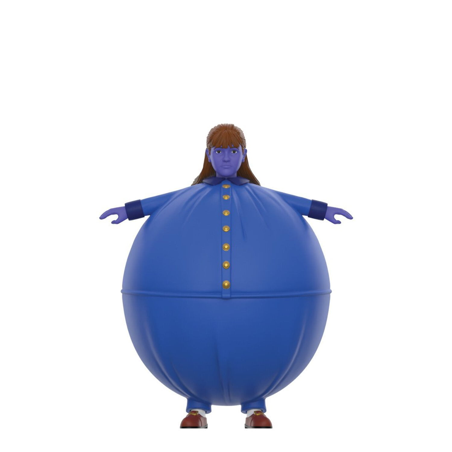 Willy Wonka Violet Beauregarde Blueberry ReAction Figure - Walmart Business  Supplies, image size:1500x1500