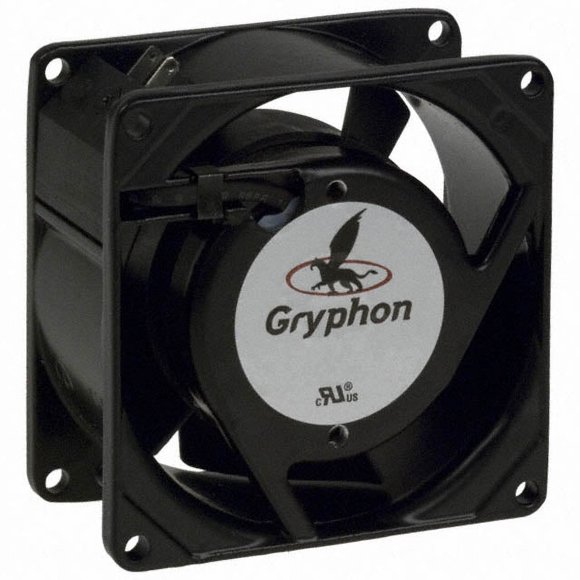 GAA8038-115BB - FAN AC 115V 3.1X1.5IN .20A 29CFM 3000RPM 34DB BB 14W W/TAB METAL