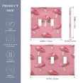 thumbnail image 3 of Mushroom Light Switch Plate Covers 2 Gang Wall Plate Plastics Outlet Covers for Kitchen Home Office Decor, 3 of 8