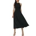 thumbnail image 2 of INSPIRE CHIC Women's Halter Neck Dresses Sleeveless Formal Cocktail Midi Dress 2XL Black, 2 of 6