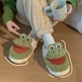 thumbnail image 7 of Fesfesfes Women Shoes Cartoons Cotton Slippers For Women Fall And Winter Non-Slip Thick-Soled Confinement Cotton Slippers For Women Home Indoor 5.5-6(36-37), 7 of 7