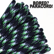 Bored Paracord Brand 550 lb Type III Paracord - Mondo 50 Feet