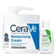 thumbnail image 1 of CeraVe Moisturizing Cream Combo Pack | Contains 16 Ounce with Pump and 1 Ounce Hydrating Facial Cleanser Trial/Sample Size, 1 of 5