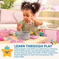 thumbnail image 3 of Set de carrito de compras y supermercado de juguetes Battat Play Circle, 50 piezas, 3 of 6