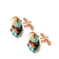 thumbnail image 2 of Sea Lion Stylish Men's Cufflinks Set for Formal Attire - Made of Stainless Steel - Ideal for Business Meetings, 2 of 6