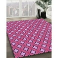 thumbnail image 3 of Ahgly Company Machine Washable Indoor Rectangle Transitional Burnt Pink Area Rugs, 8' x 10', 3 of 7