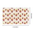 thumbnail image 2 of Bathroom Rugs Non Slip Washable - Cute Popcorn Drink Kitchen Mats for Floor, Area Rugs for Entryway Rugs Indoor, Laundry Bathroom Room Door Rug with Rubber Backing 20x31.5in, 2 of 8