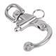 thumbnail image 1 of Grilletes A Presión Giratorios Duraderos Lanzamiento Rápido Bail Rigging Boat Clip De Buceo Submarino Gancho Snap Con Dividido 128 mm Soledad Swivel Eye Snap Grillete, 1 of 10