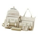 thumbnail image 5 of Mochila y Accesorios para Estudiantes, Conjunto de Bolsas Beige, 5 of 9