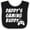 Black and White, variant on Inktastic Daddy's Gaming Buddy with Controller Boys or Girls Baby Bib