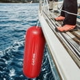thumbnail image 3 of Kojooin Inflatable Boat Fenders 4-Pack, Ribbed Centre Design Boat Bumpers with Ropes and Pump for Pontoon or Sailboat, 3 of 8