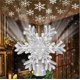 thumbnail image 3 of Lámpara de proyección giratoria Led para decoración de árbol de Navidad, copo de nieve, estrella, luz nocturna, 3 of 4