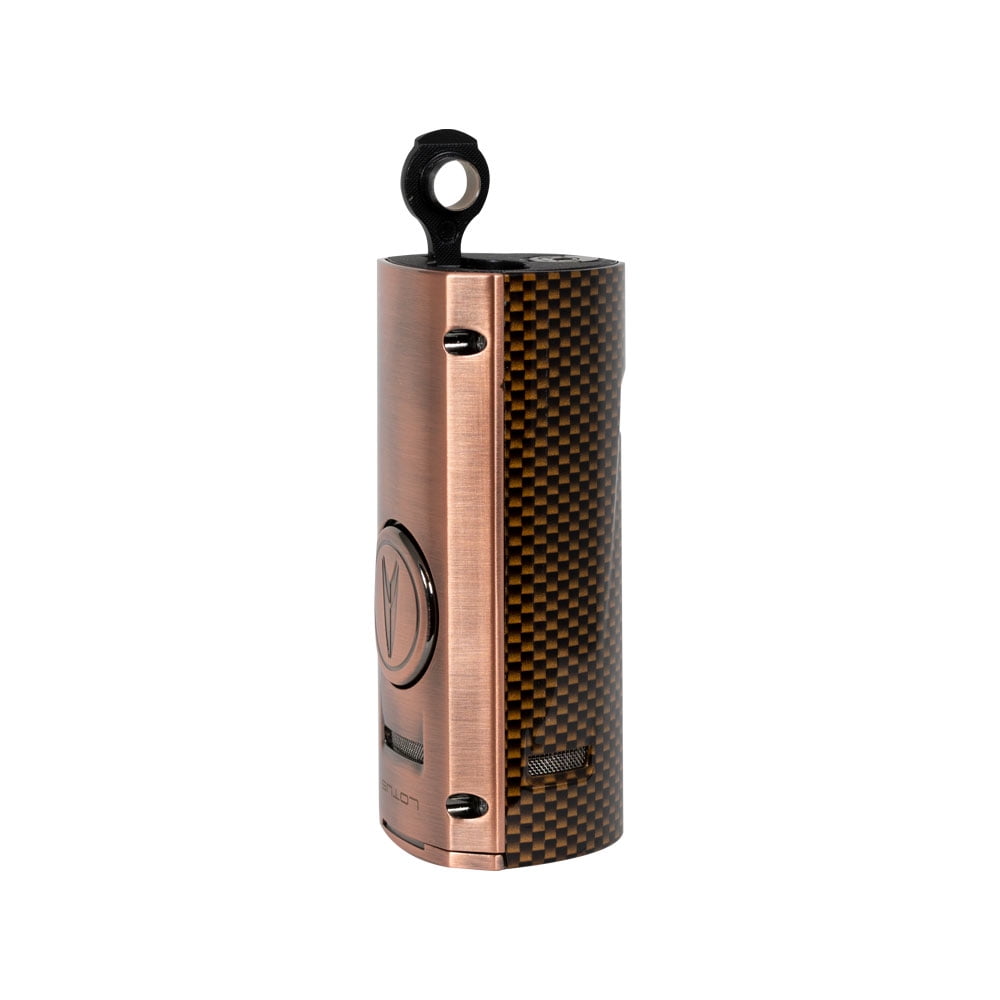 Lotus Minister Quad Torch Table Lighter - Copper