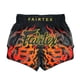 thumbnail image 1 of Pantalones cortos de boxeo para muay thai Fairtex Slim Cut Black Volcano, 1 of 5