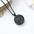 thumbnail image 4 of Cremation Jewelry for Ashes for Pet Keepsake Urn Necklaces with Cat Dog Paw Print Holder Pet's Ashes Pendant Memorial Gifts for Friend, 4 of 6