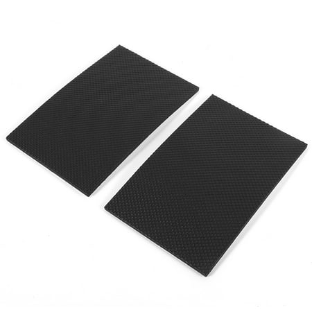 Tebru Protector Rubber Pad, Chair Rubber Pads, 2Pcs Black Non-Slip Self ...