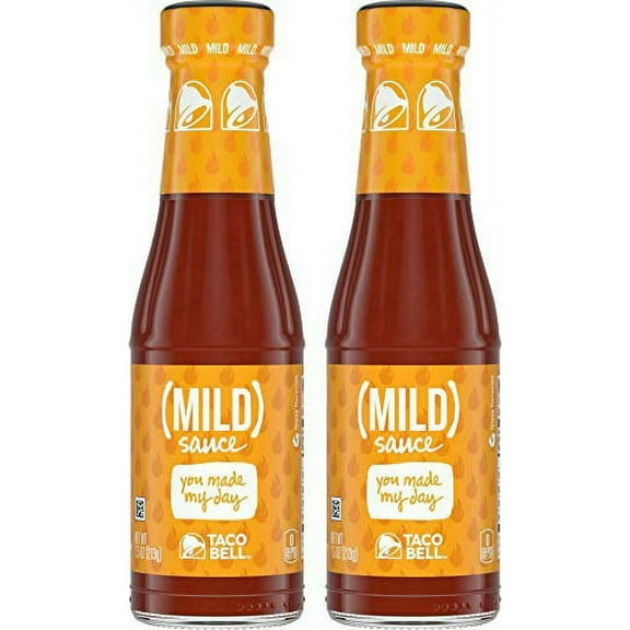 Taco Bell Mild Sauce, 7.5 oz Bottle,2 PACK