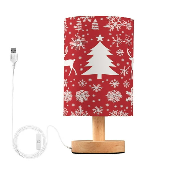 BZSMCE Lamp Modern The Deer Sonwflake Pattern Creative Patter Night Light