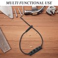 DRAFIDEEP 3Pairs Black Rope Handle for Bucket with Easy Install Snap ...