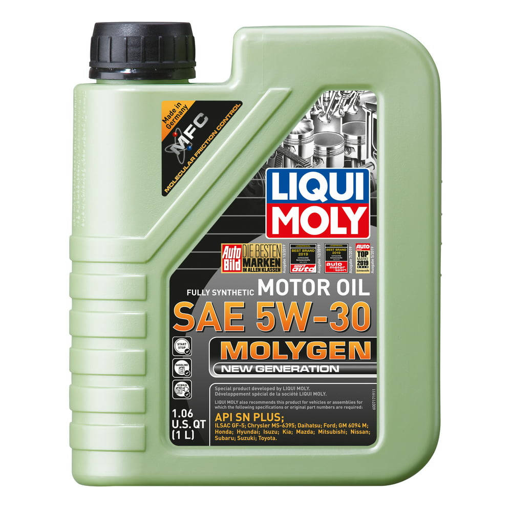 LIQUI MOLY 1L Molygen New Generation Motor Oil 5W-30 - Walmart.com .