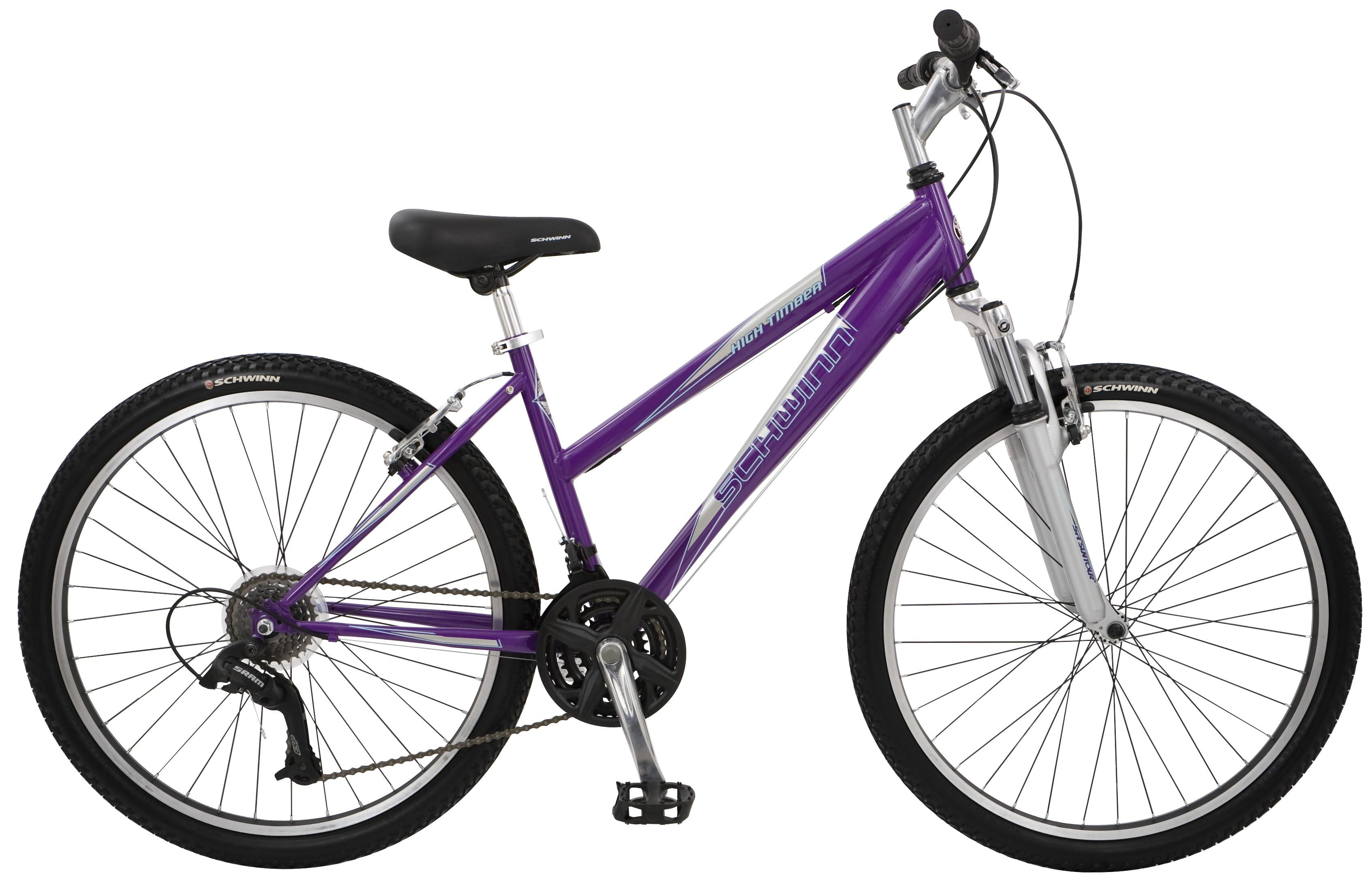 Schwinn High Timber Women's 26" Mountain Bike-Color:Purple - Walmart