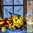 thumbnail image 4 of Halloween LED Candy Jar Craft Kit -Light-Up Mason Jar DIY Project with Tiles Adhesive Parent-Child Activity Gift Set(E), 4 of 7
