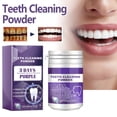 thumbnail image 1 of Polvo blanqueador dental - Limpia y aclara los dientes, efecto de limpieza básica, refresca el aliento, 50 ml de polvo dental con protector bucal, pasta dental blanqueadora, 1 of 9
