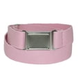 thumbnail image 4 of CTM Kids' Elastic Stretch Belt with Magnetic Buckle (Pack of 3 Colors), 4 of 4