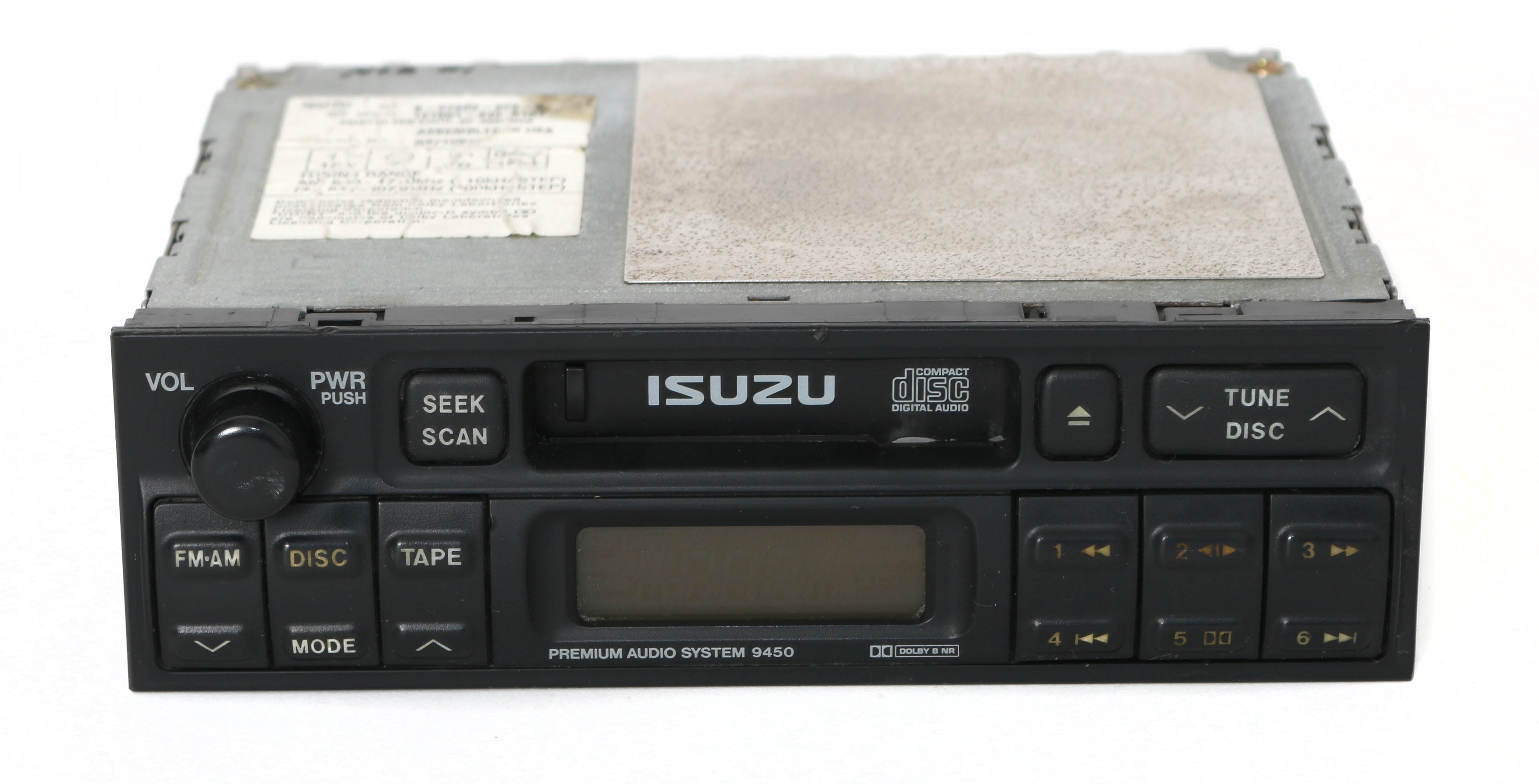 19981999 Isuzu Amigo Rodeo Radio AM FM Cassette Player 8972022863
