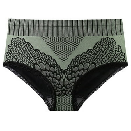 

Clearance Women Seamless Panties Underwear Female High Waist Brief Hip Lift Underpanties Breathable Underpant Lace Lingerie Panty