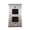 Silver, variant on Single Gang Stainless Steel Wall Plate with Dual XLR Male Plug