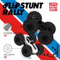 thumbnail image 5 of Sharper Image Flip Stunt Rally LED RC Car, neumáticos de camión monstruo de gran tamaño, coche de carreras reversible, oruga interior al aire libre, trucos y acrobacias todoterreno de alta velocidad,, 5 of 5