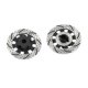 thumbnail image 5 of 2 piezas de llantas de rueda de aleación de aluminio Hugo Negro Disco de freno de llanta de rueda RC, 5 of 10