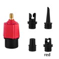thumbnail image 3 of Sonducket Adaptador de bomba Válvulas prácticas Compresor Adaptadores de válvula de aire de nylon Tablero de boquillas Suministros para Deportes acuáticos Rojo, 3 of 6