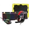 thumbnail image 1 of InnotechSc Teclado para Juegos, Alfombrilla para Ratón y Ratón y Auriculares para Juegos, Paquete de Retroiluminación RGB LED con Cable para Jugadores de PC y Usuarios de Xbox y PS4 - Edición 4 en 1, 1 of 12