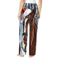 thumbnail image 2 of Bixox Women's Christmas Horse Patterned Pajama Pants Loungewear, 2 of 5