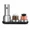 Silver, variant on ODIFORGO Rechargeable Electric Spice Grinder with Adjustable Coarseness, Mini Stainless Steel Pepper & Sea Salt Grinder with 2 Spice Chambers for Kitchen, BBQ, Camping & Gift Giving (Pink)