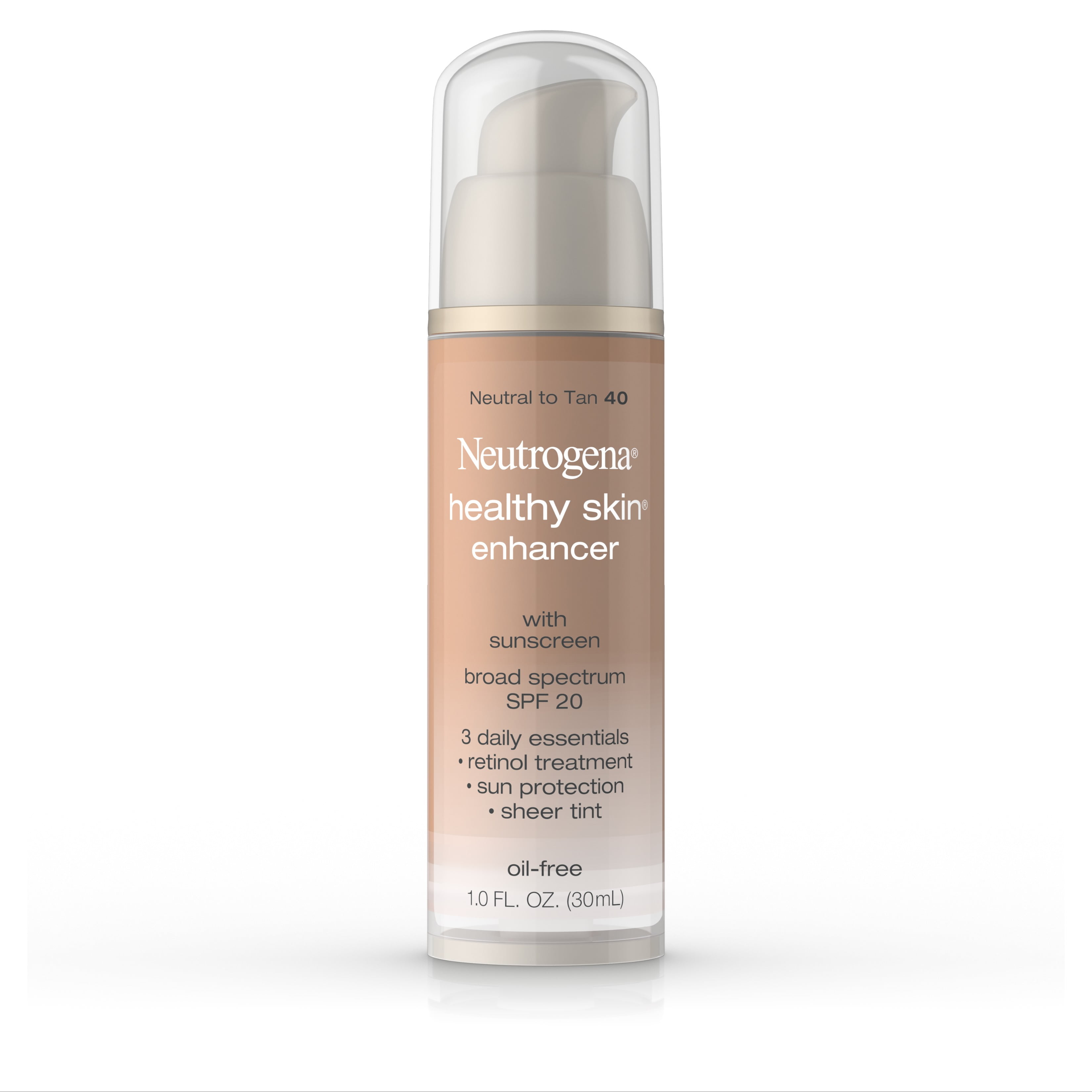 Neutrogena Retinol Healthy Skin Enhancer, Neutral to Tan 40, 1 fl. oz