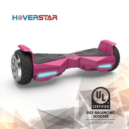 6.5" Metal Wheel Hoverboard Two-Wheel Self Balancing Electric Scooter UL 2272 Certified, Pink , New Design
