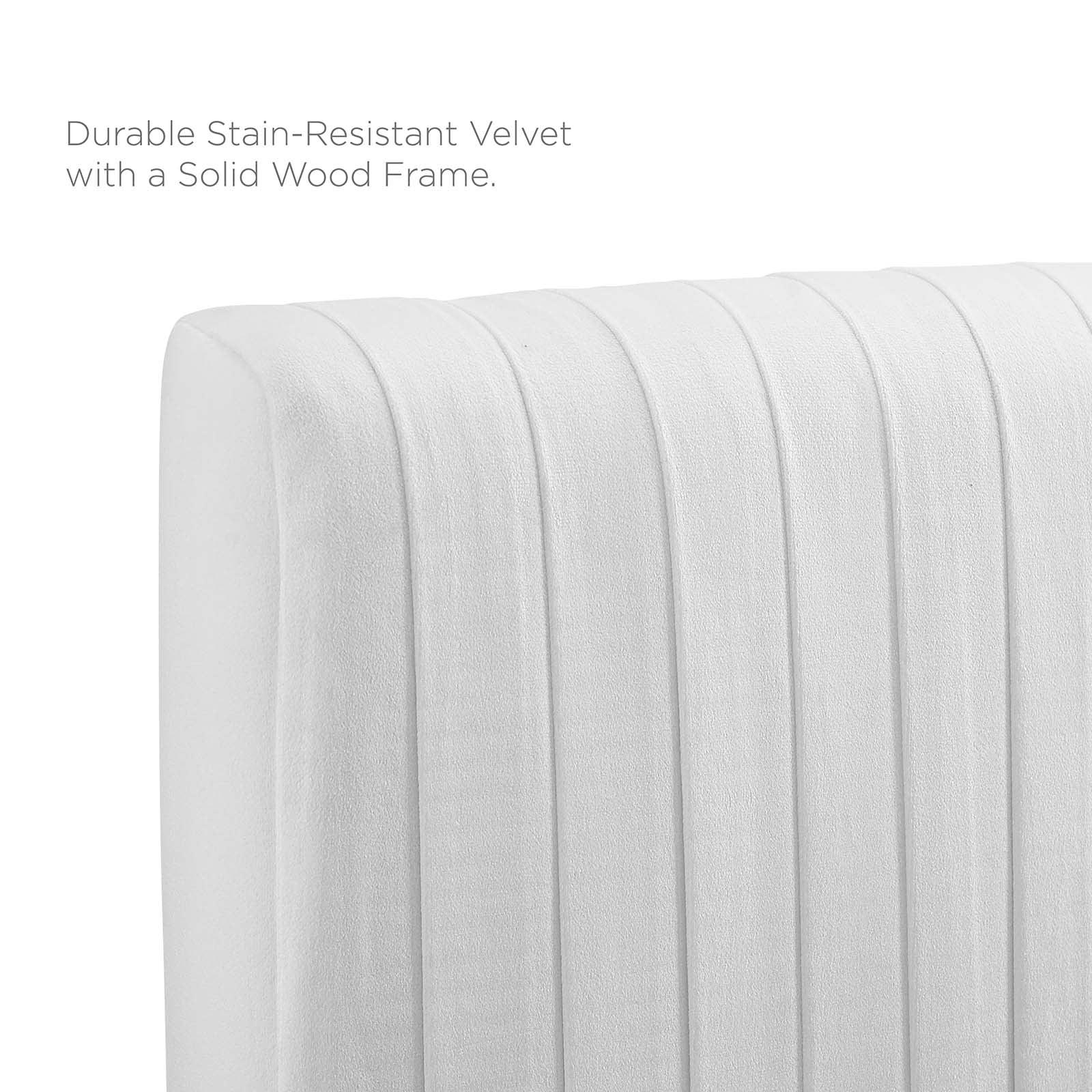 Tufted Headboard, Full Queen Size, Velvet, White, Modern Contemporary Urban Design, Bedroom Master Guest Suite